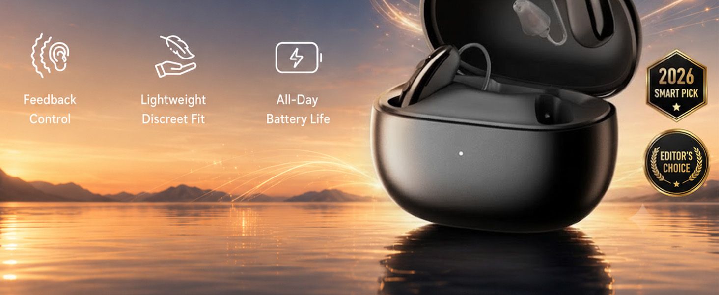 Phonelum charging case photographed at sunset over water